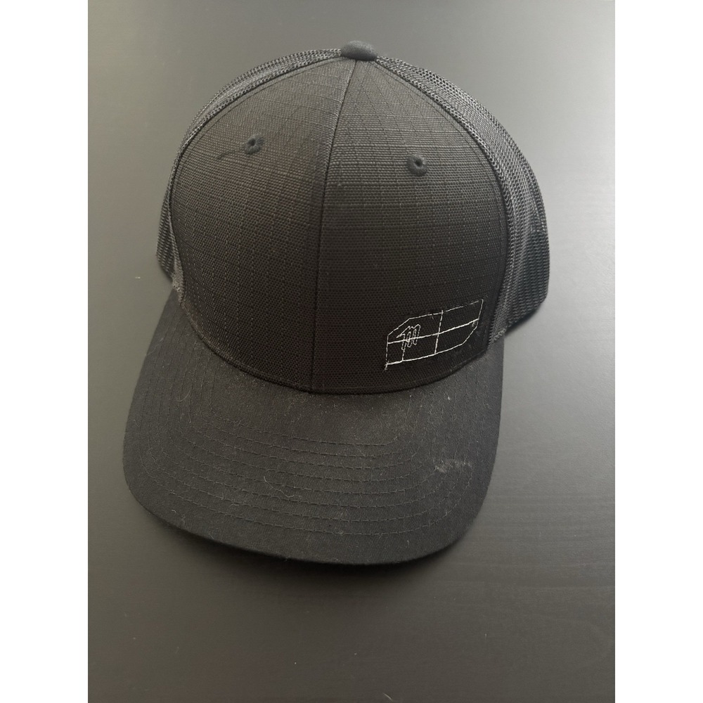 Milwaukee Tools Mesh Back SnapBack Trucker Hat Black Box‎ Logo OSFM